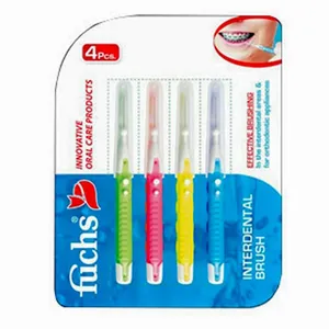 Fuchs assorted color interdental brush