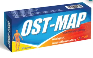 Ost-map 60 mg - 20 Capsules