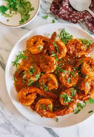 shrimps red chilli sauce
