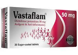 Vastaflam 50mg 20 tablets