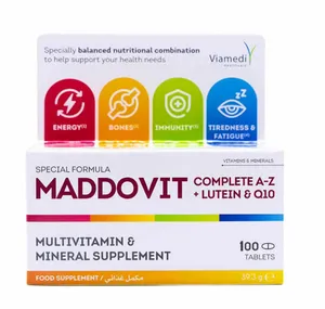 Maddovit complete A-Z multivitamin & Mineral Supplement