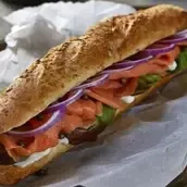 Smoked Salmon sandwich