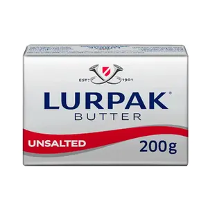 Lurpak Unsalted Butter 200gr