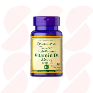 puritan's pride sunvite mega-potency vitamin d3