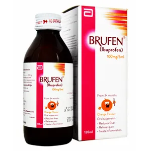 BRUFEN 100 MG / 5 ML ( IBUPROFEN ) SYRUP 150 ML