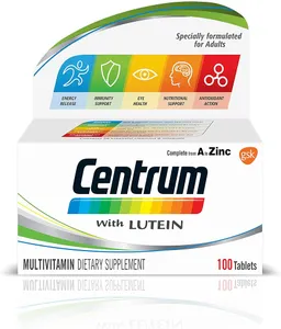 Centrum multivitamin/multimineral supplement with lutin for adults