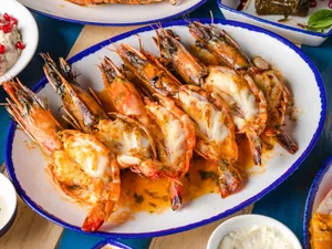 Shrimps provencal