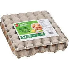 30 Pack Organic Brown Eggs