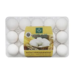 15 Pack Organic White Eggs