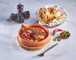 Lamb Shank in Oven