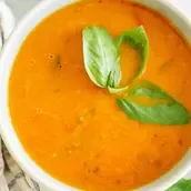 Roasted Tomato Basil Soup